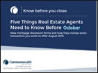 Five Things Agents need to know Powerpoint